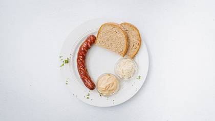 Devil's Sausage on The Grill