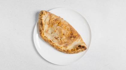 Calzone with Balkan Cheese and Ham