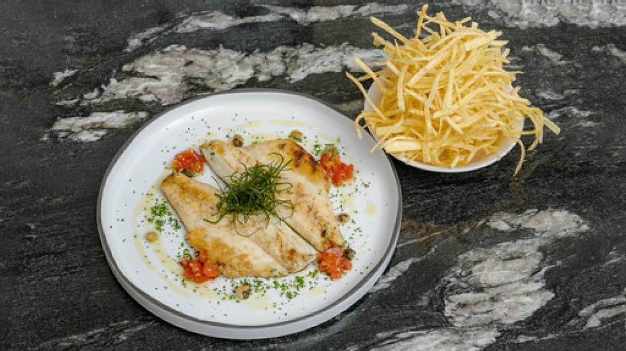 Grilled Sea Bass