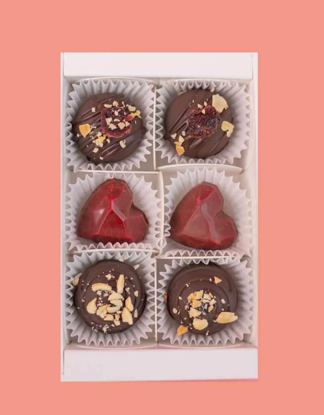 Assorted Coconut Sugar Candies (6 pcs)