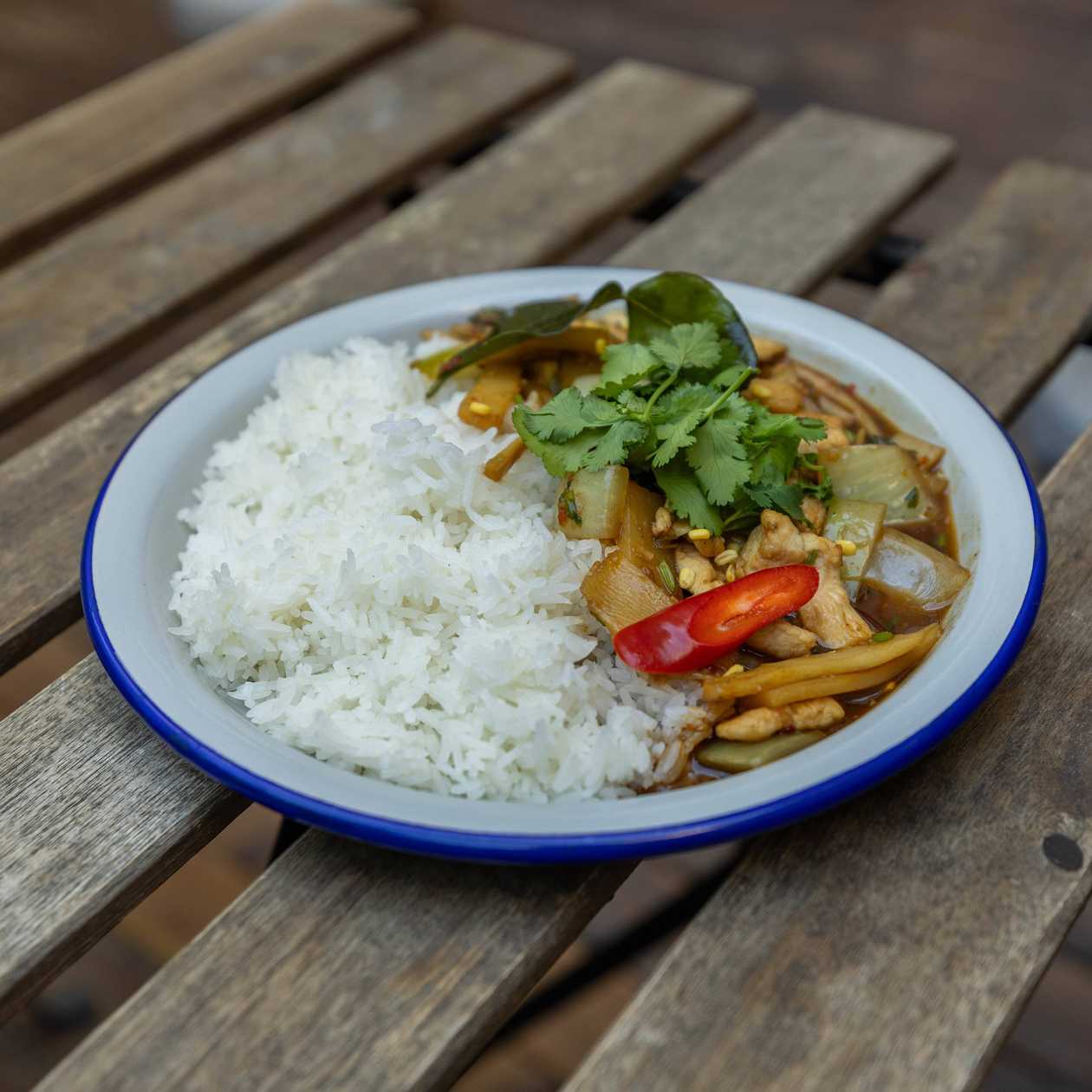 Bamboo chicken