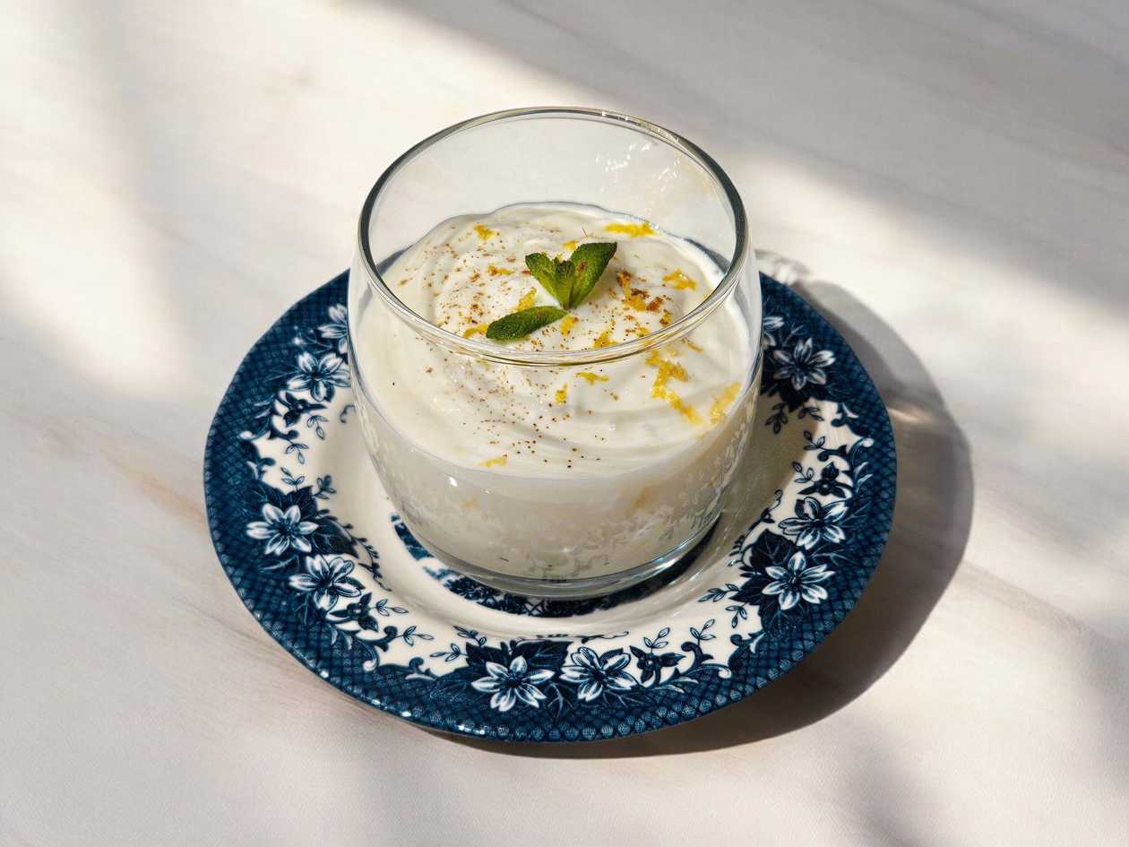 Yoghurt Lemon Pudding