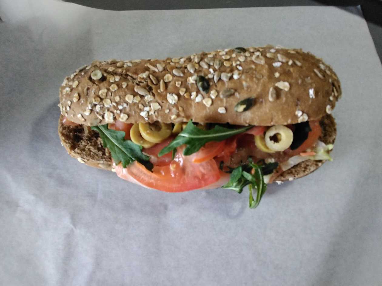 Brown tuna ciabatta