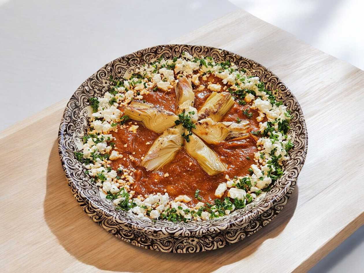 White Beans in Red Sauce