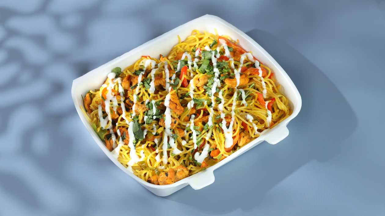 Shawarma Pasta Dish
