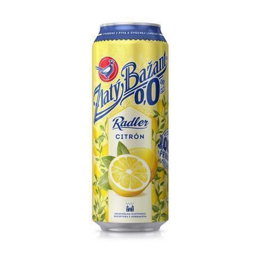 Zlatý Bažant Radler Lemon