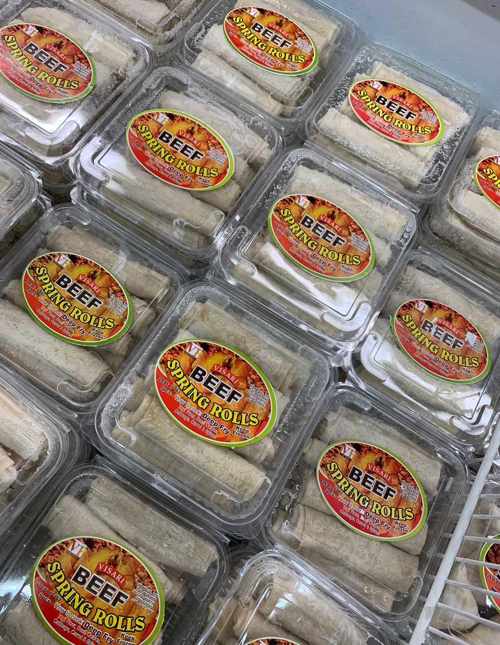 Beef Spring Rolls