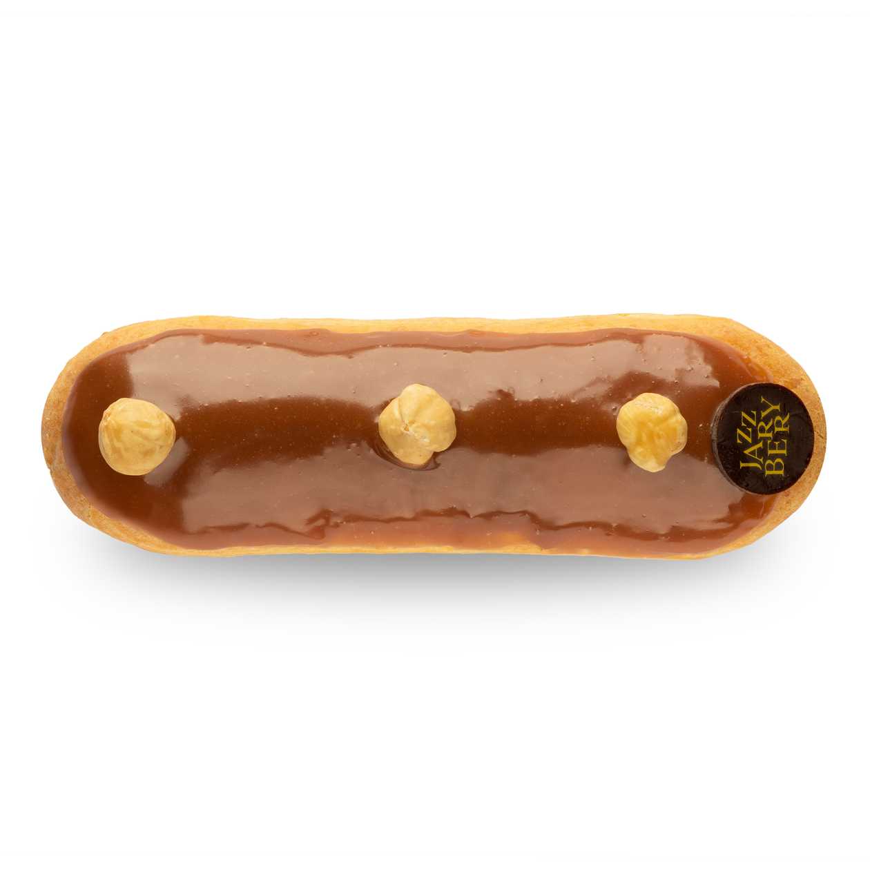 Eclair with Hazelnuts