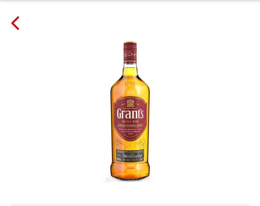 GRANTS WHISKY.  700MLE