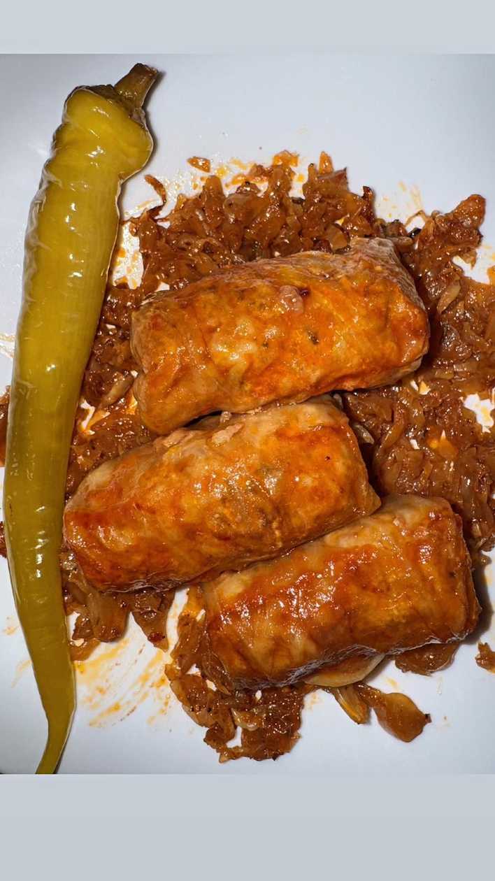 Meat Rolls in Cabbage Leaves