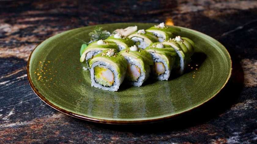 Rainbow Maki Krewetka/Avocado 8szt.