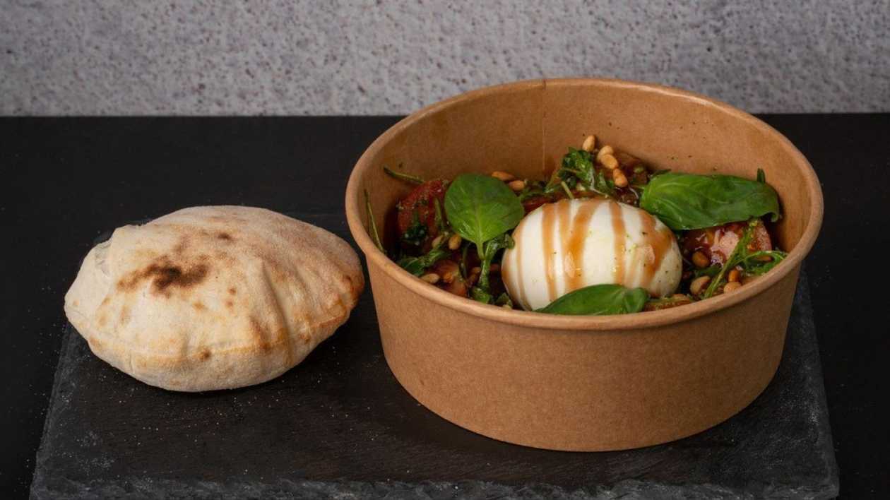 Burrata, Rocket and Pesto