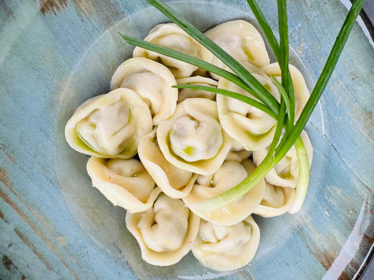 Dumplings with veal meat