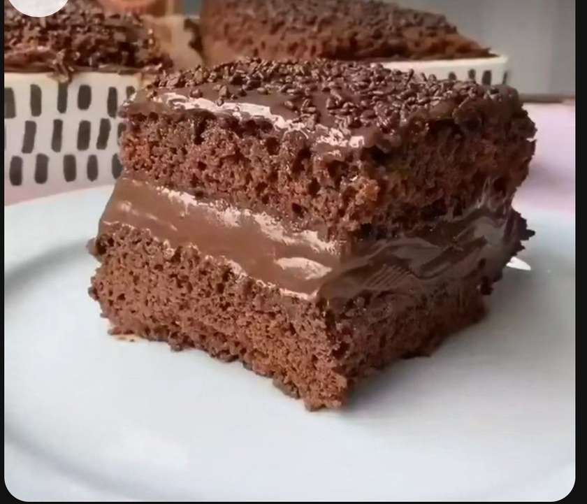 Slice of Chocolate Cake
