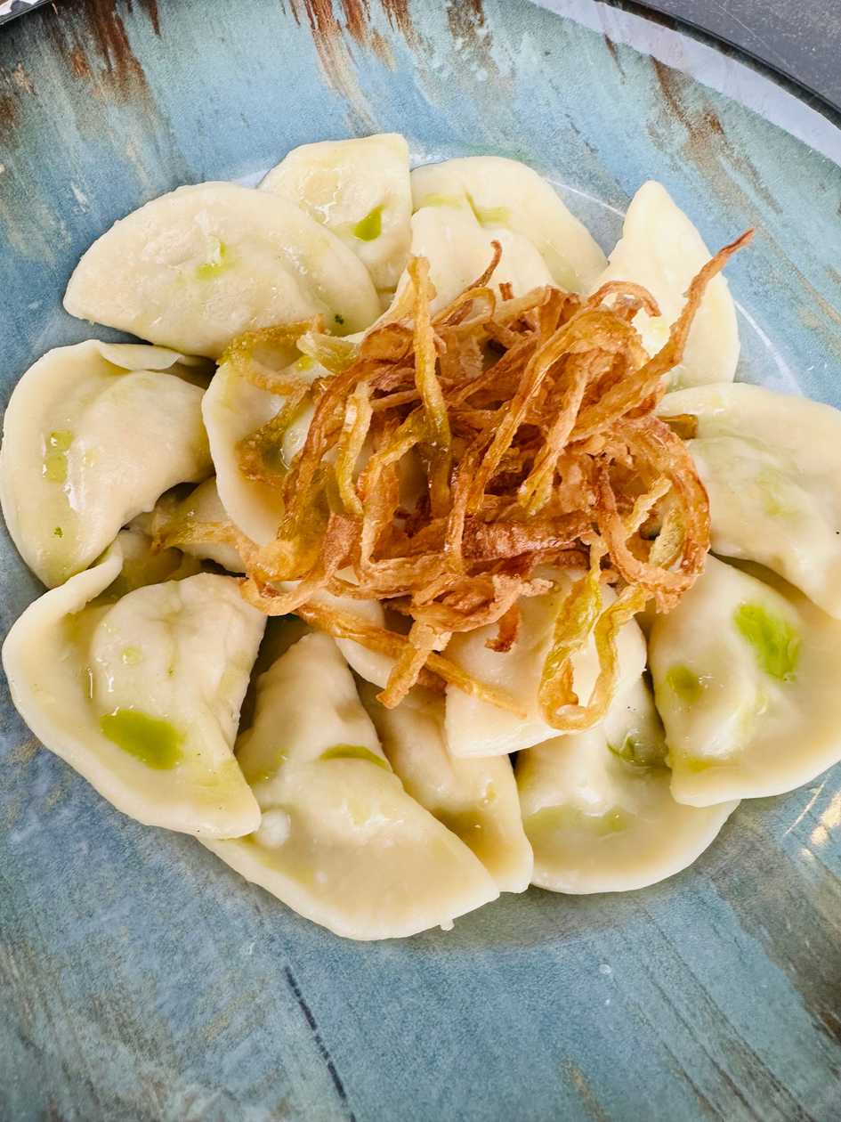 Dumplings with potatoes