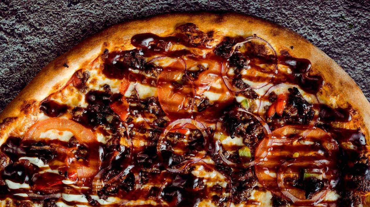 BBQ pizza (40 cm)