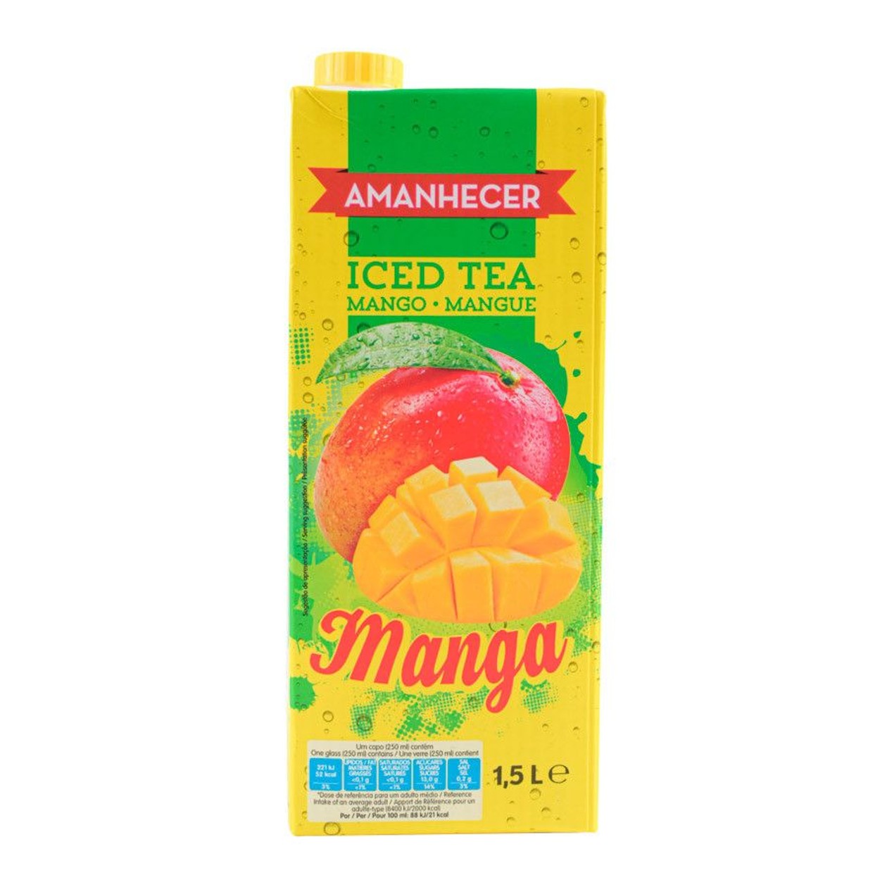 Ice Tea de Manga Amanhecer Tet 1,5 lt