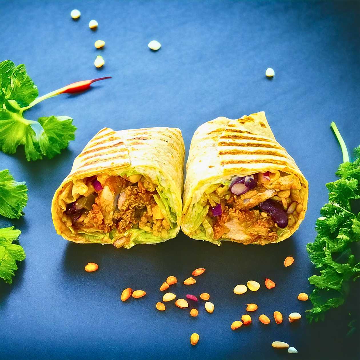 BBQ Chicken Burrito