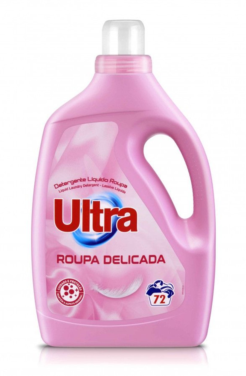 Detergente Roupa Delicada Liquido Ultra 72 Doses