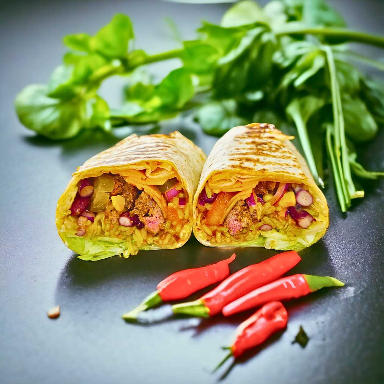 Chilli Beef Burrito