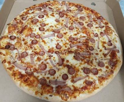 Sausage and Bacon Pizza