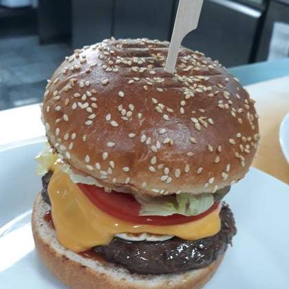 Egg Cheeseburger