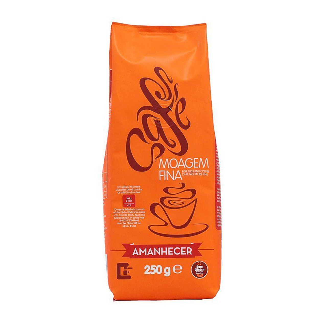 Café Moído Moagem Fina Amanhecer 250 g