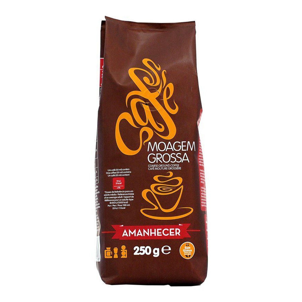 Café Moído Moagem Grossa Amanhecer 250 g