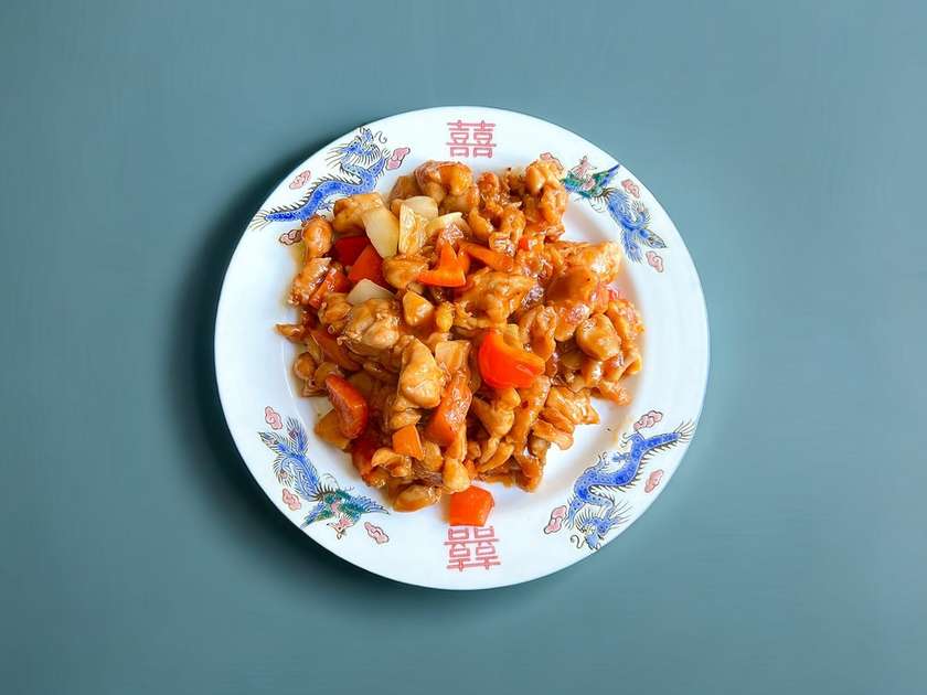 Chicken in spicy sauce 🌶️ 辣子鸡