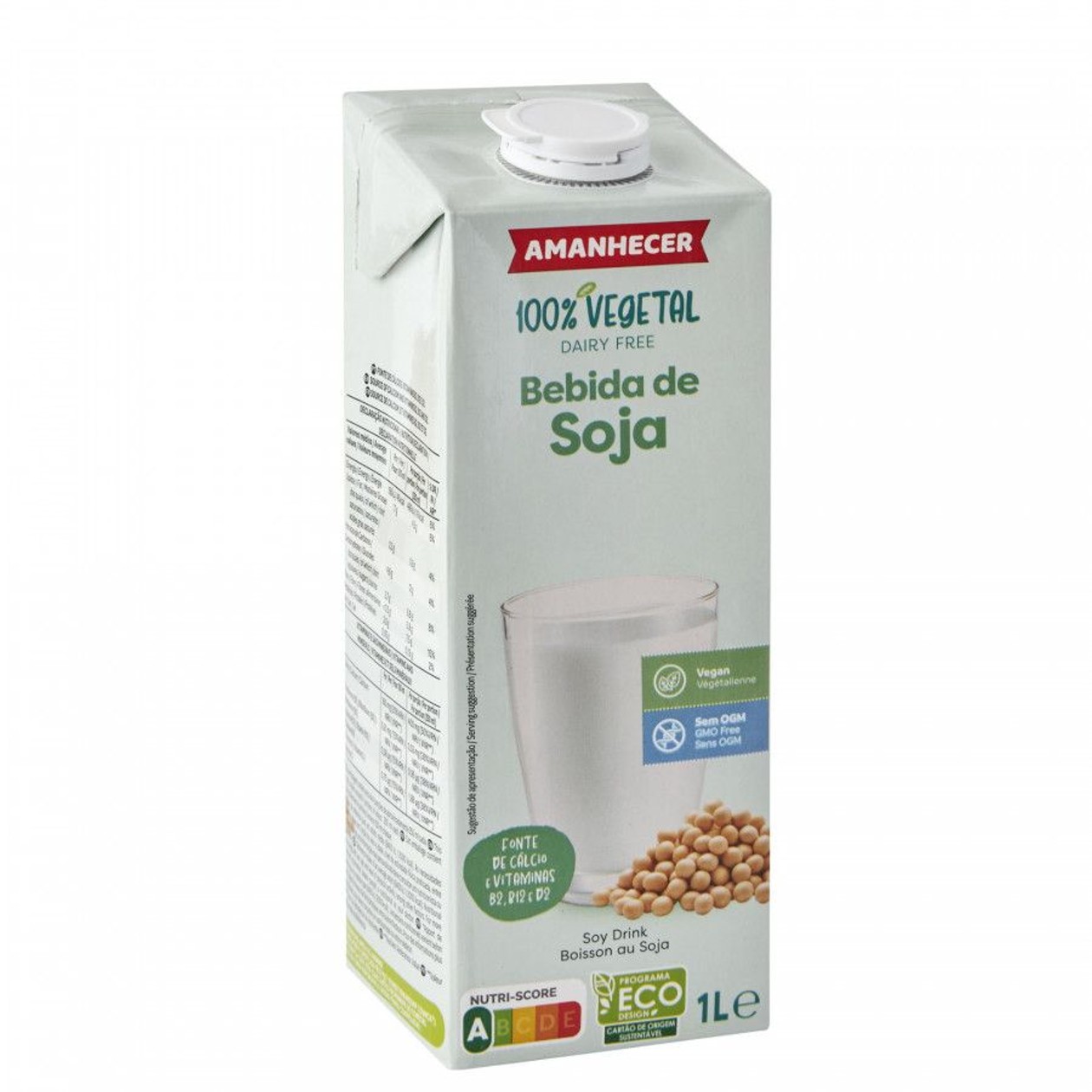 Bebida Vegetal Soja Amanhecer 1 lt