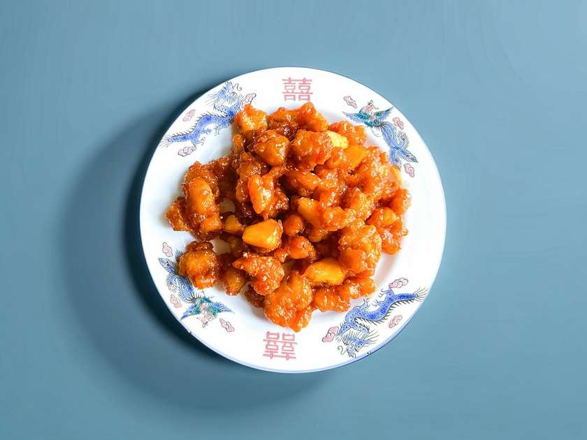 Chicken in sweet and sour sauce 糖醋鸡