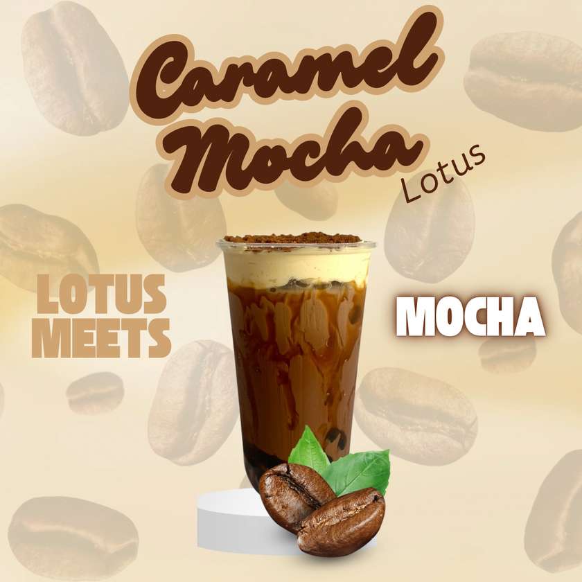Caramel Mocha Delight Dessert Tea