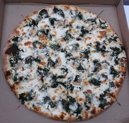 Spinach Pizza