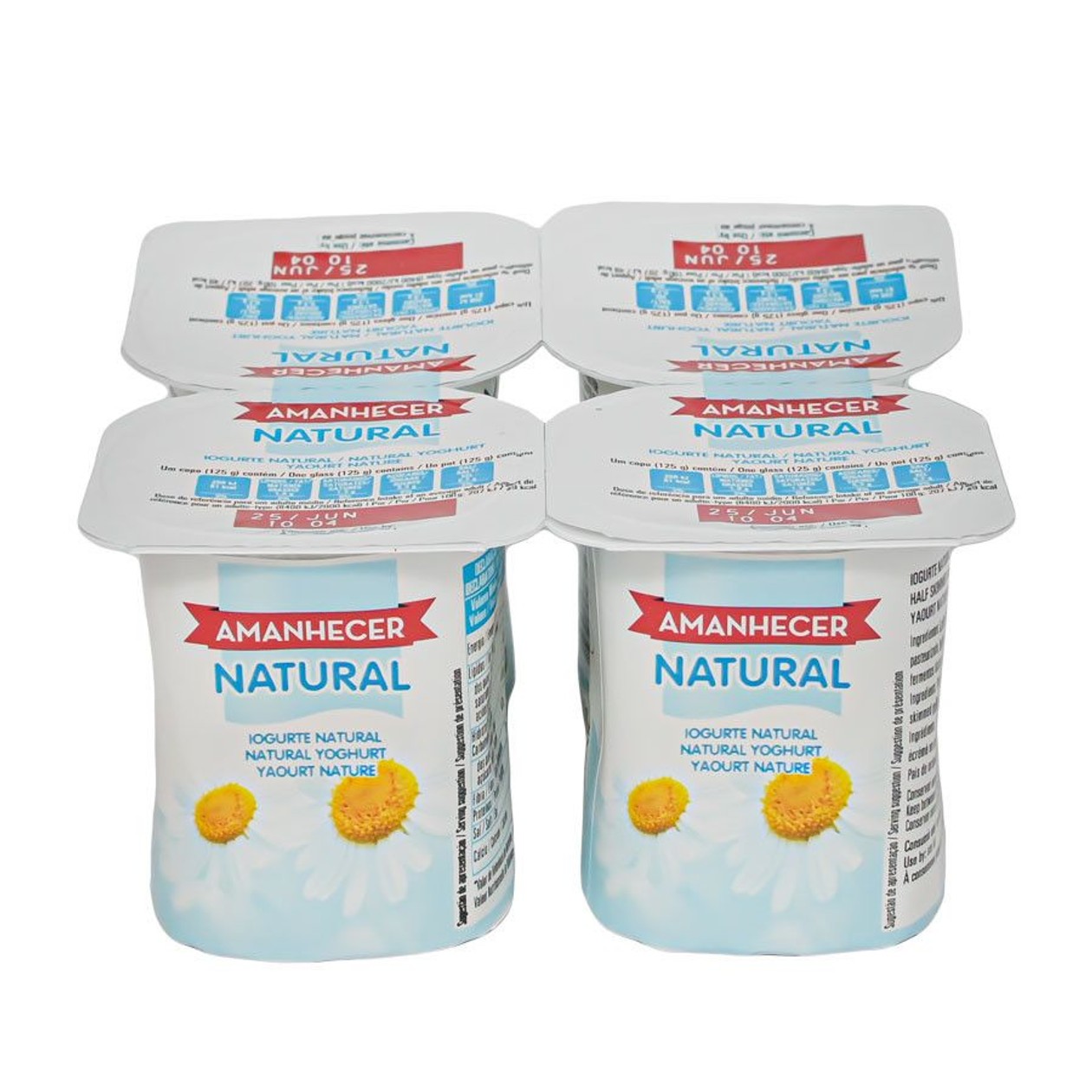 Iogurte Sólido Aroma Natural Amanhecer 4 x 125 g (validade a acabar)