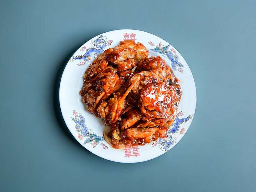Chicken in duck sauce 鸭酱鸡排
