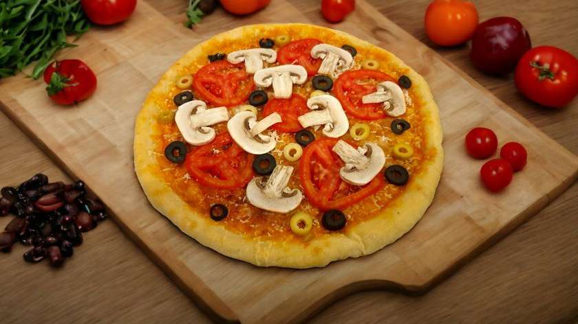 Mushroom Pizza