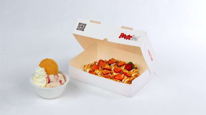 Strawberry Cheesecake Waffle