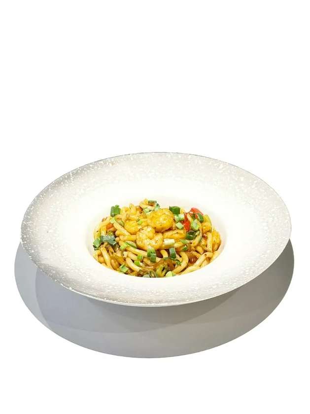 Wok Udon with Shrimps