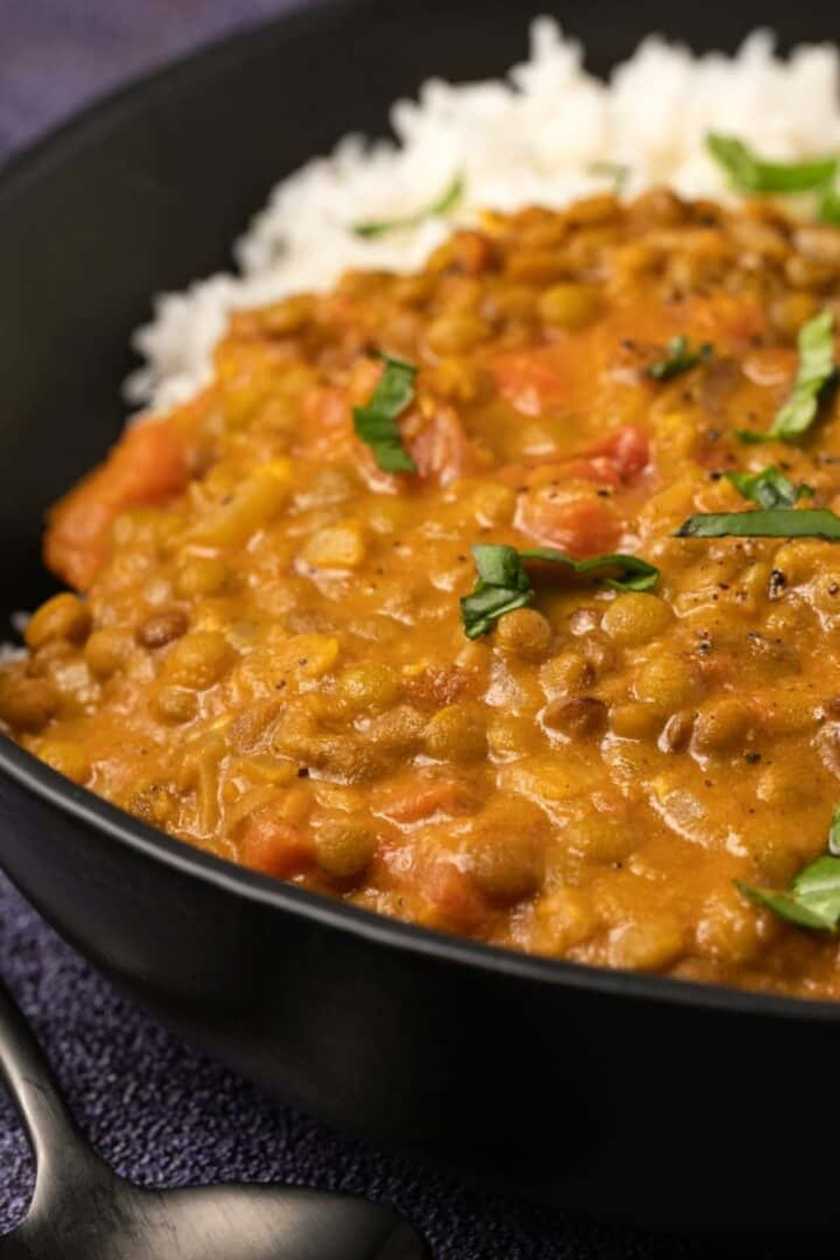 Lentil stew
