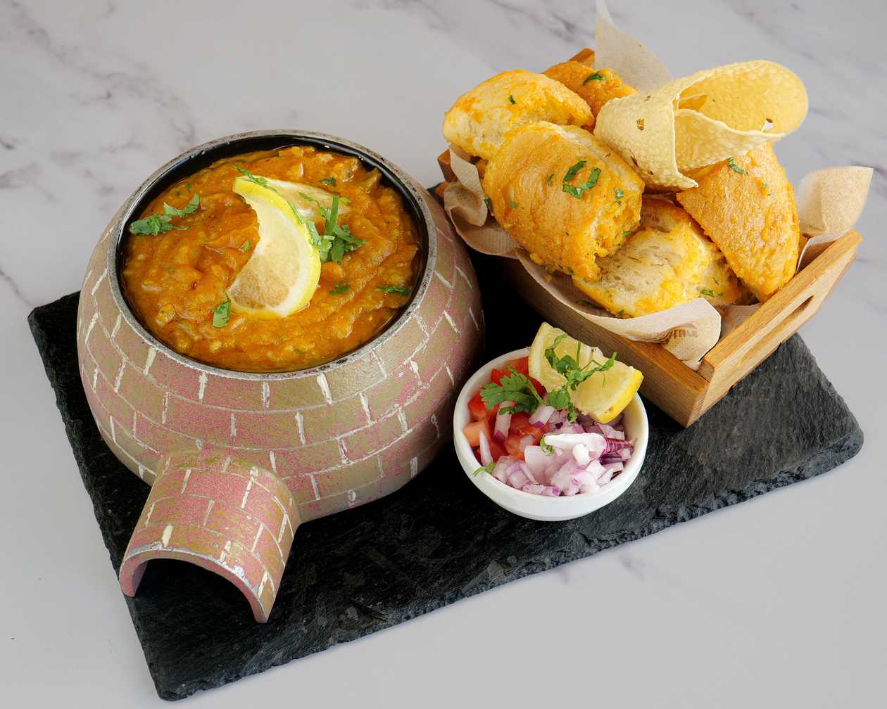 Pav Bhaji Fondue
