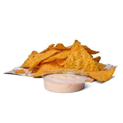 NACHOSY + DIP RÓŻOWY