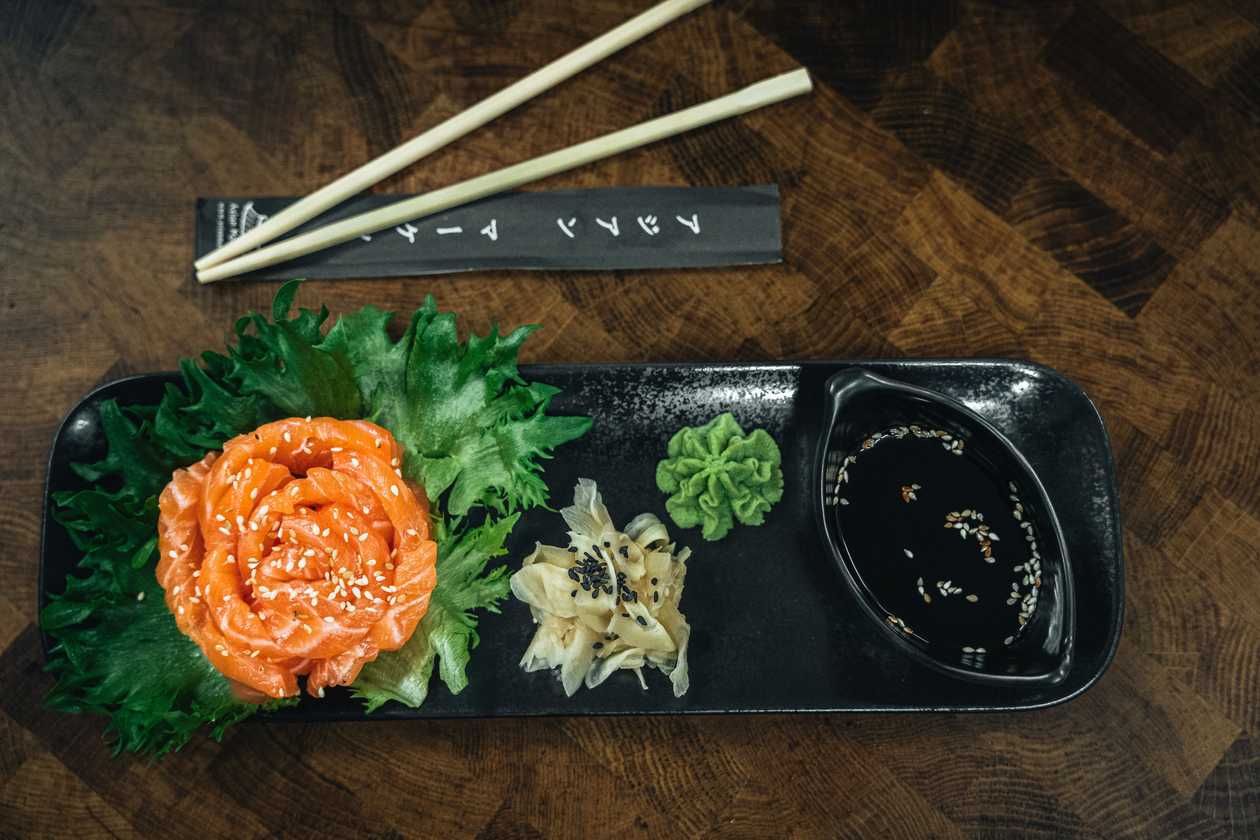 31. Sashimi lõhe