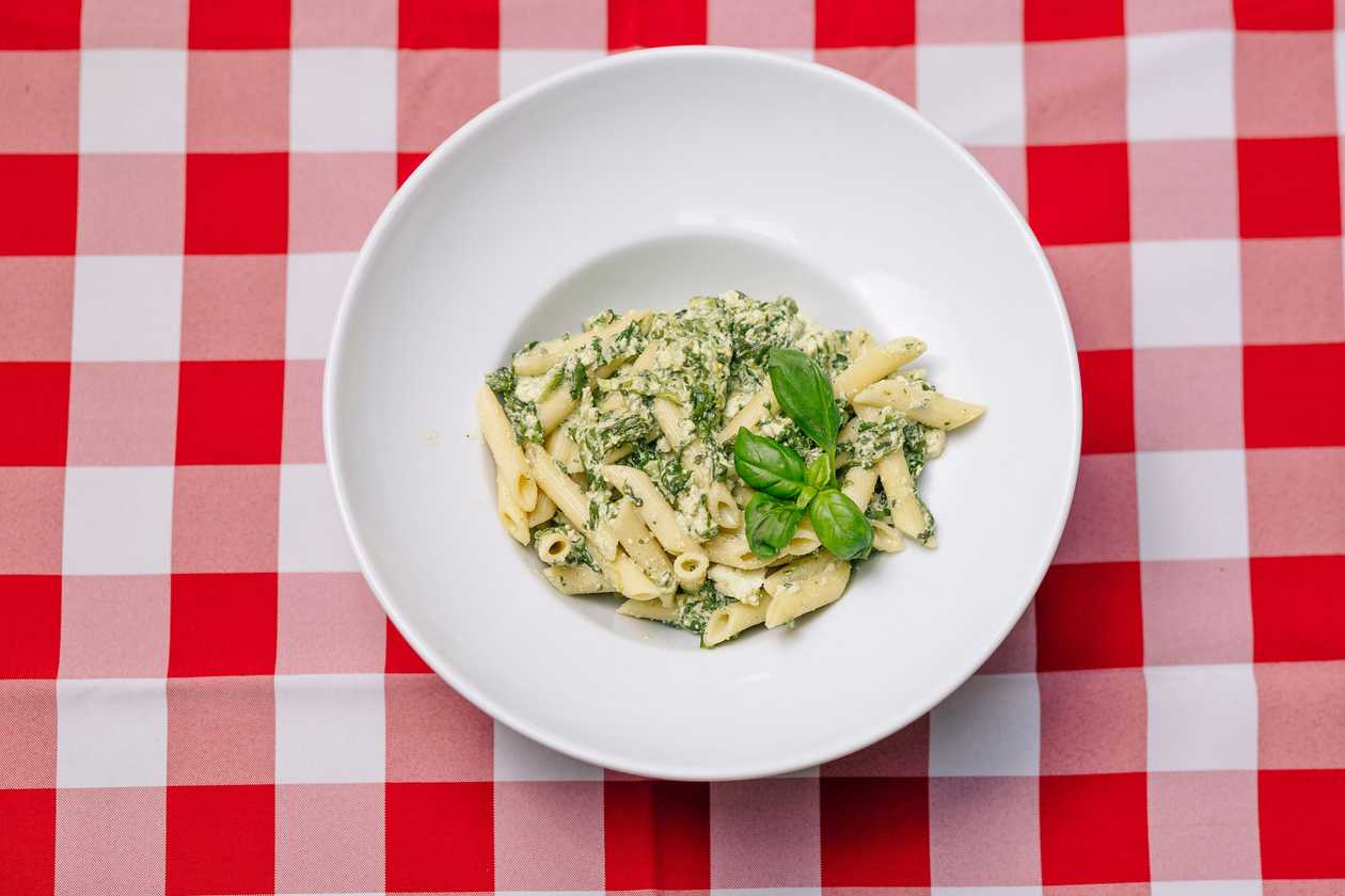 Pasta Spinachi