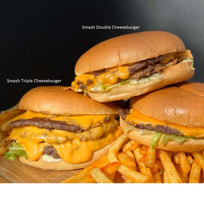 Meniu Smash Double Cheeseburger Extra