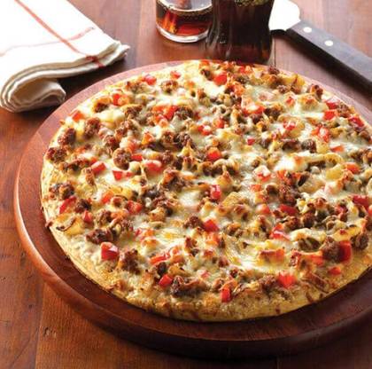 Chicken Mushroom Pizza