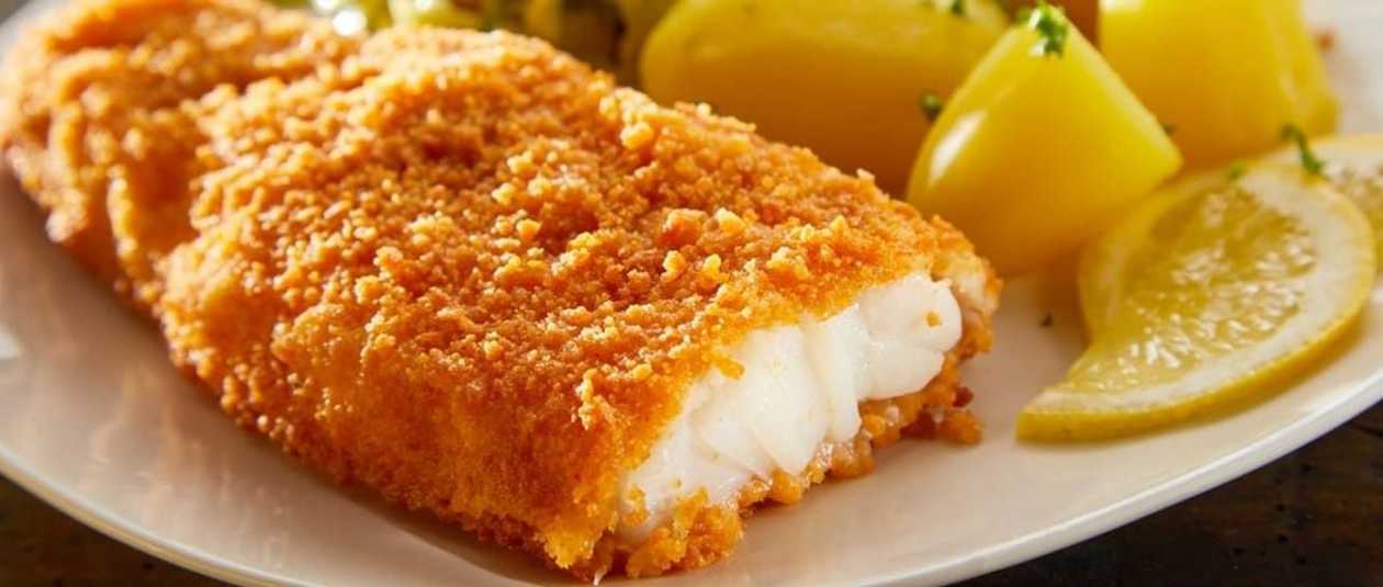 Bread crumbed Fish Fillet.