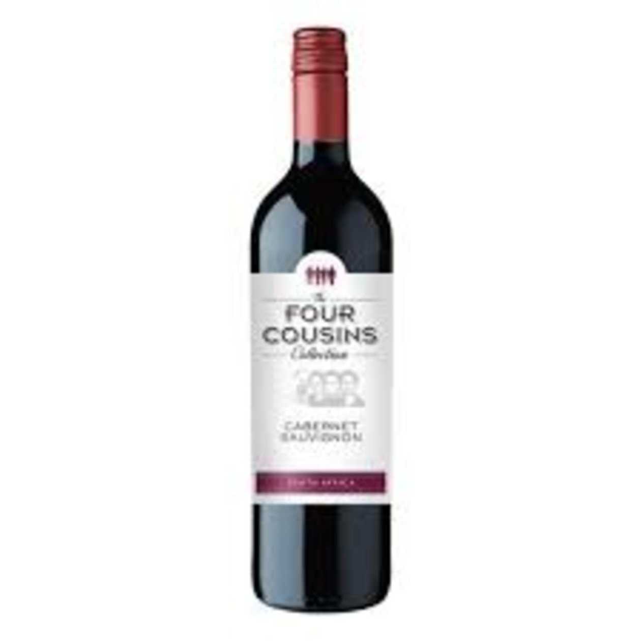 Four Cousins Red Bottle 750ml
