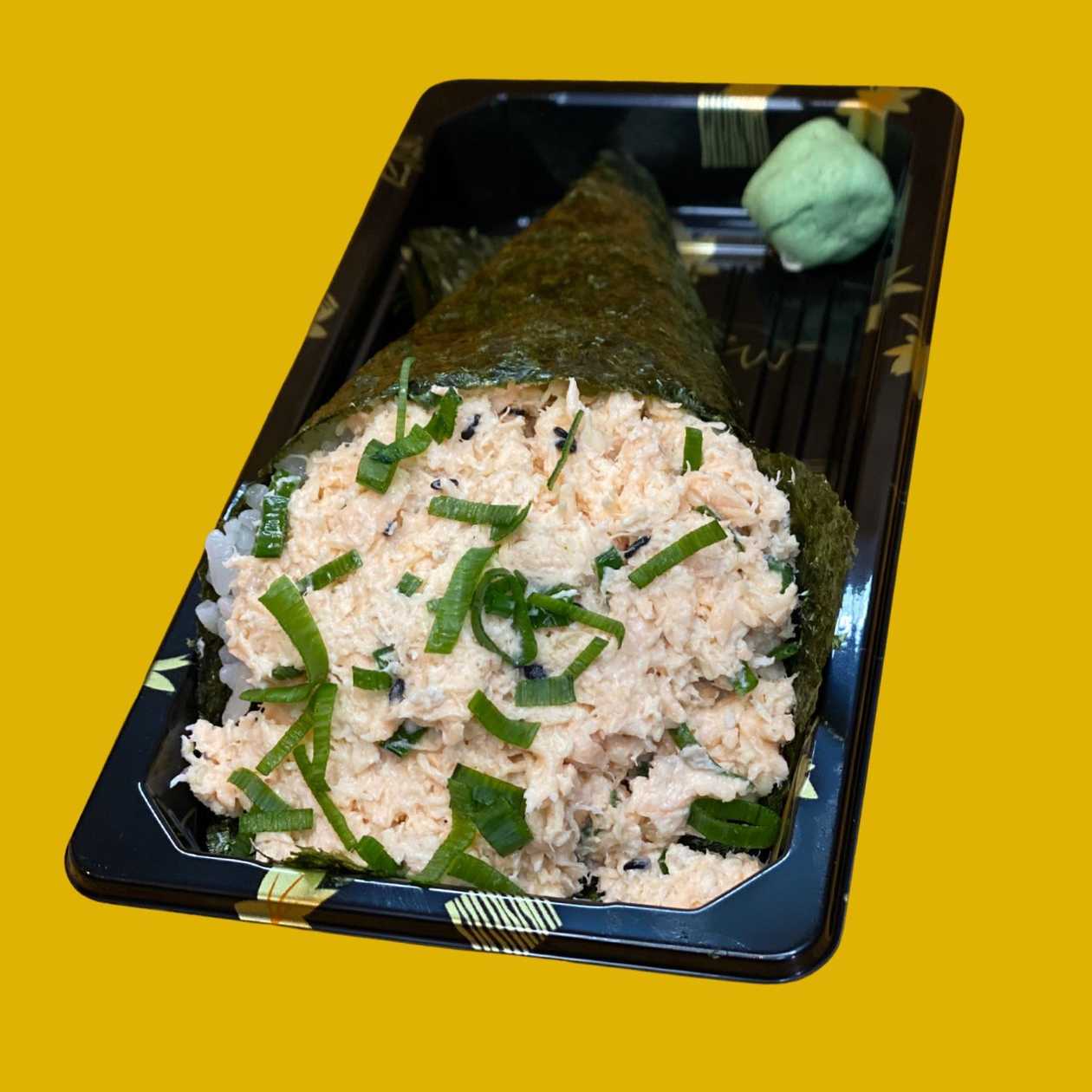 2-for-1 Grilled Salmon Temaki