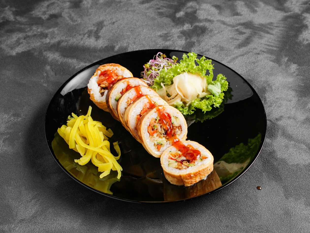 Tamago warzywa w tempurze