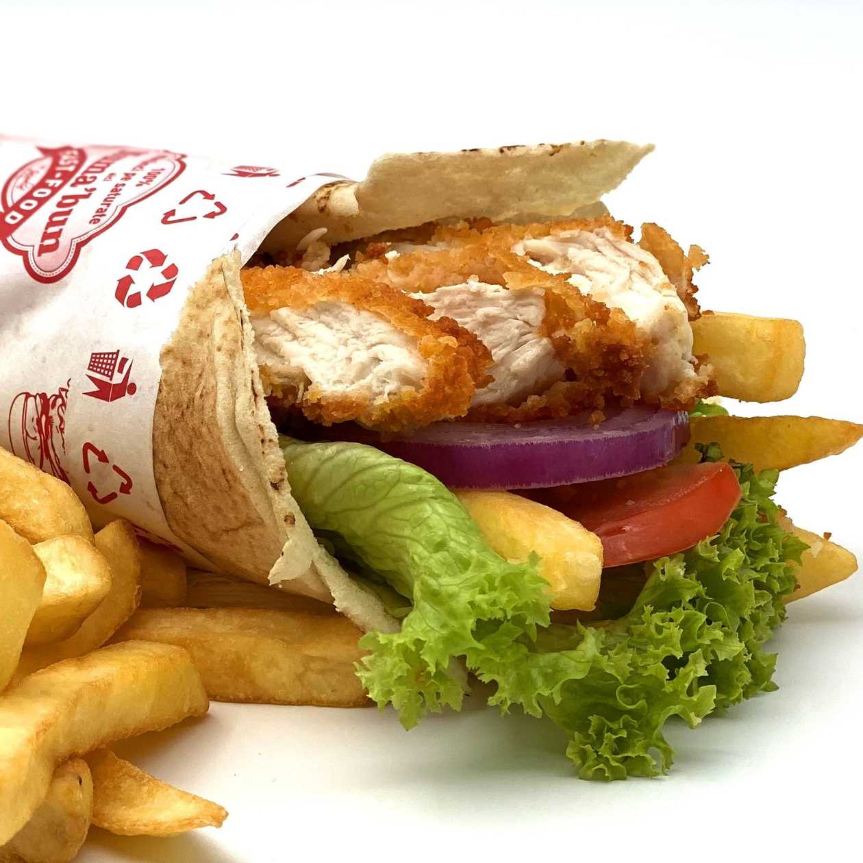 Chicken Wrap de Treabă